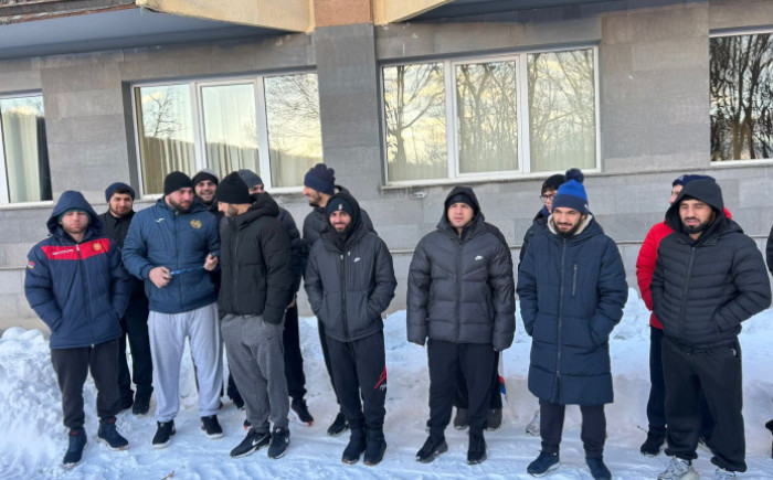 Ըմբիշները Ծաղկաձորում հավաք են անցկացնում՝ նախապատրաստվելով Եվրոպայի առաջնություններին