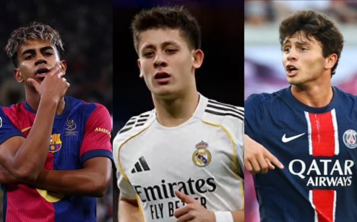ESPN-ը հրապարակել է աշխարհի լավագույն երիտասարդ ֆուտբոլիստների վարկանիշը